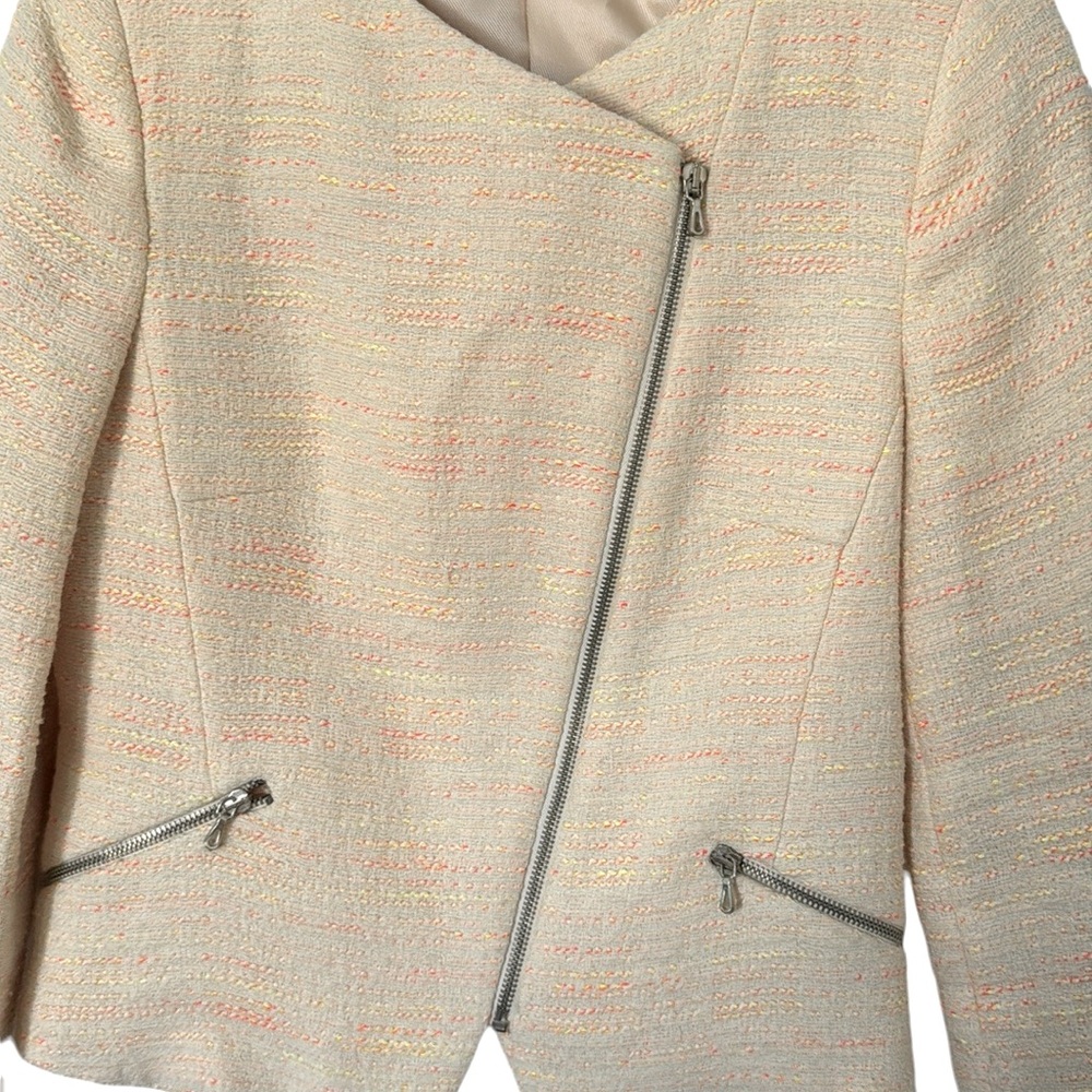Zara Textured Zipped Jacket - Picture 2 of 6